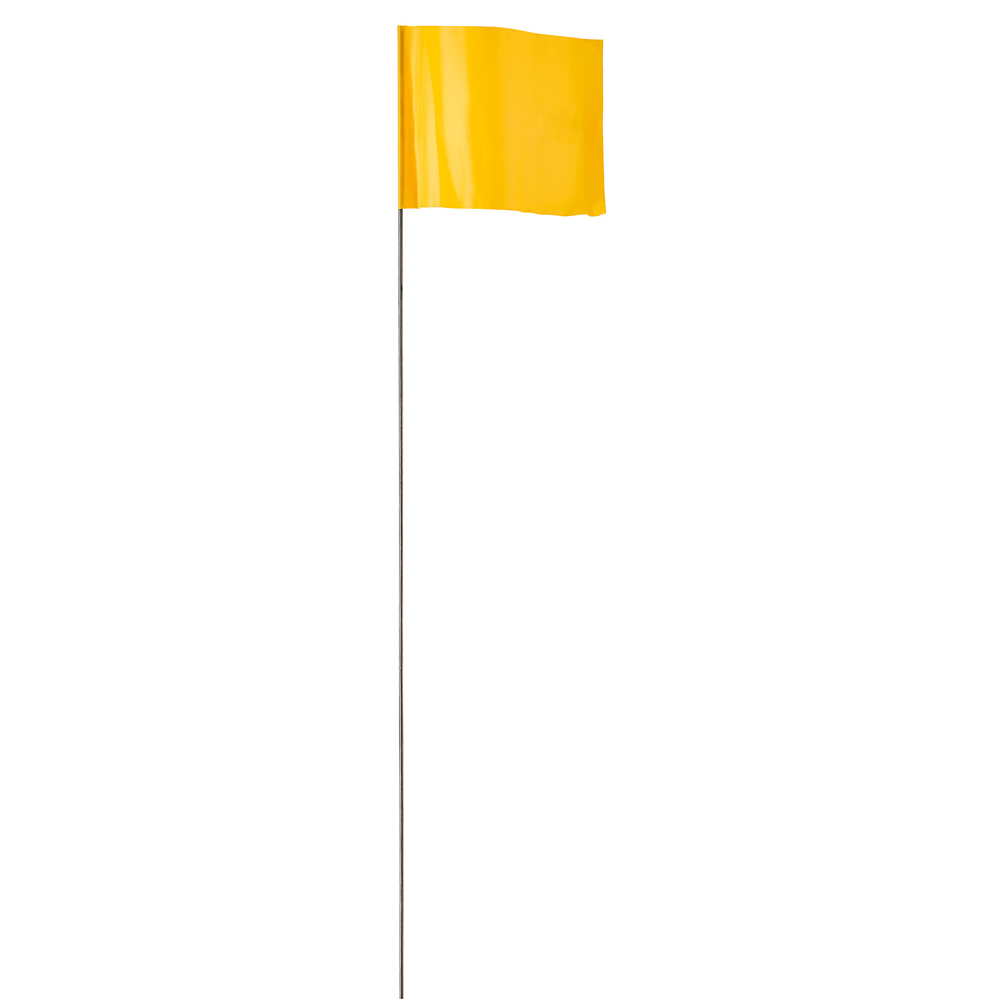 Empire 100pk Plastic Yellow Stake Flags, 1.5in., Model# 78-004